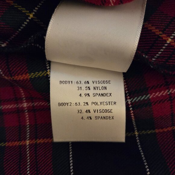 NWT Miss Patina London Glamis Dress Tartan Plaid Size US 6 Med Academia Heritage - Picture 12 of 16